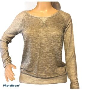 BOZZOLO lightweight Heather gray sweater